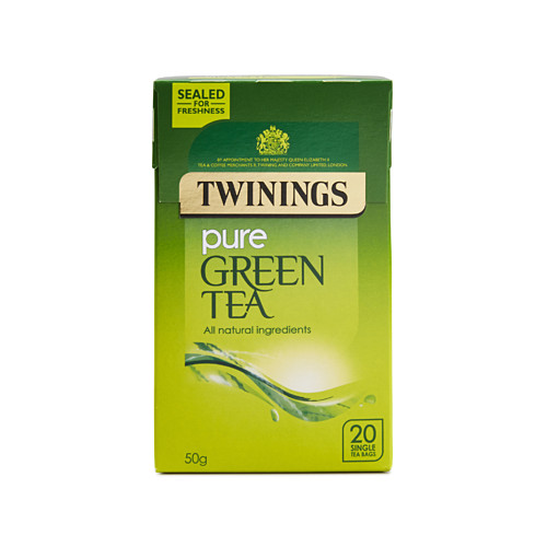 Twinings Lemon Green Tea 20 Tea Bags 40g 20s × 4 × 1