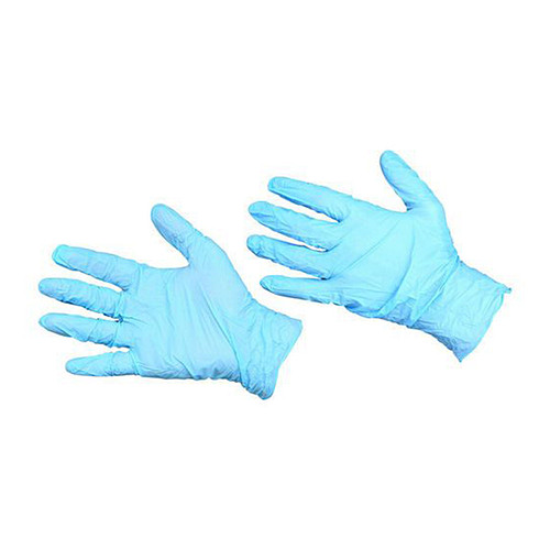 Vinyl Blue Medium Gloves 100s 100s × 1