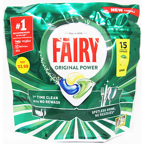 Fairy All In One Adw Lemon 15s 15s × 6 × 1