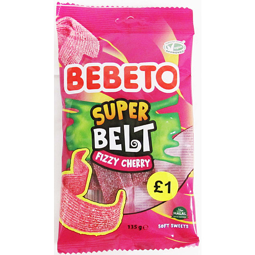 Bebeto Belt Cherry 135g × 12 × 4