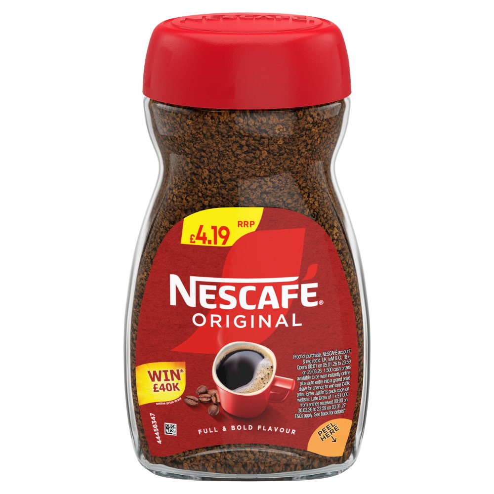 Nescafe Original Instant Coffee 95g 95g × 6 × 1